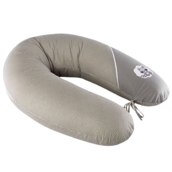 Подушка для вагітних Стандарт 35х200 см сіра IDEIA