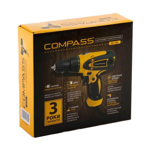 Шуруповерт Compass ED-106