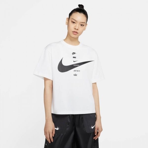 Футболка Nike W NSW SWSH TOP SS CU5682-100 L білий