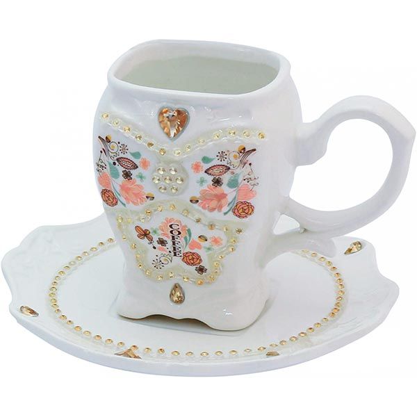 Набор чашек Пейсли для кофе 2 шт