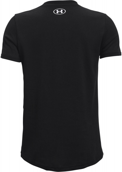 Футболка Under Armour UA SPORTSTYLE LOGO SS 1363282-001 р.M черный