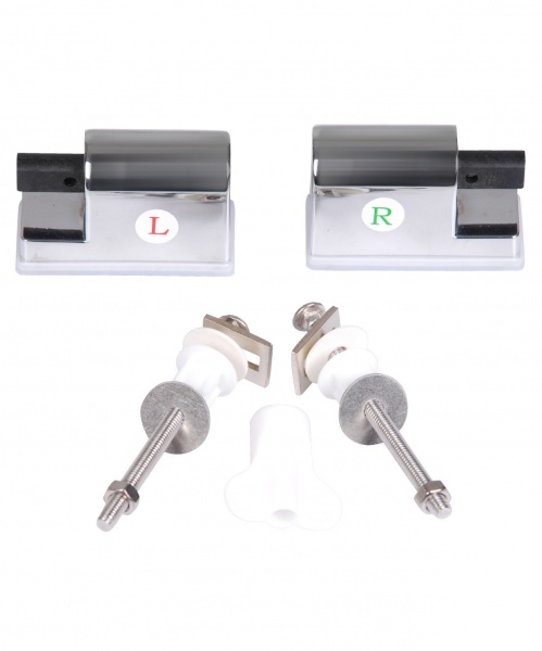 Сидіння для унітаза з кришкою Rapal WOOD дюропласт Soft close Rapal