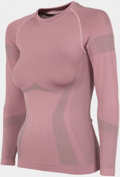 Футболка з довгим рукавом 4F WOSEAMLESS UNDERWEAR BIDB030G H4Z22-BIDB030G-53S р.M/L рожевий