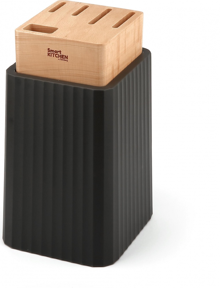 Подставка для ножей Smart Kitchen by Flamberg Bright Charcoal 21,8х13,2х12,2 см