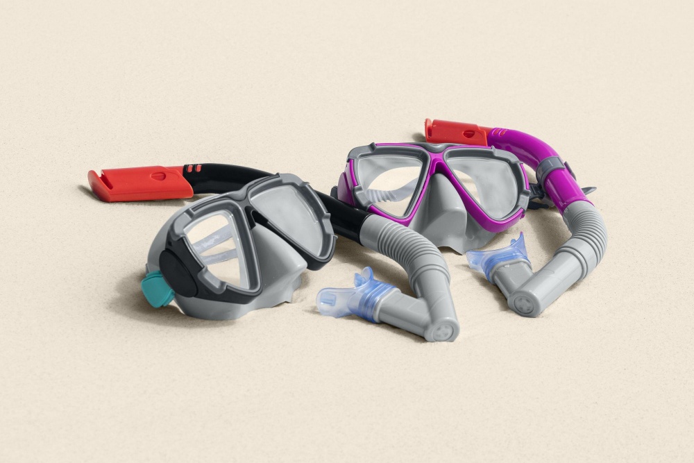 Набір для плавання Bestway Dominator 14+ із УФ захистом 24029 в асортименті