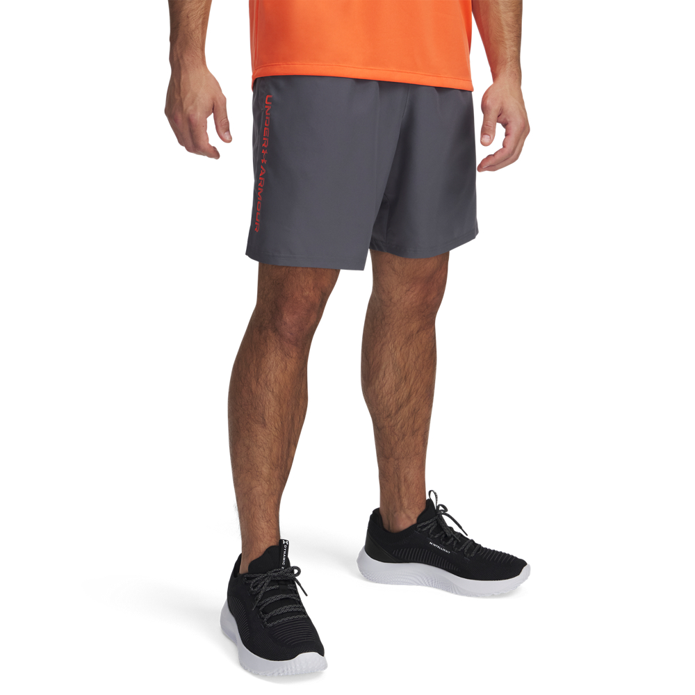 Шорти Under Armour Tech Woven Wordmark Short 1383356-026 р. S-M сірий