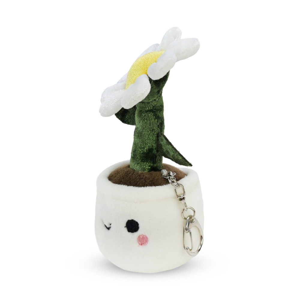 М'яка іграшка Plush and Co Квітоньки ромашка 5,5х5,5х14 см білий із зеленим PLC25058