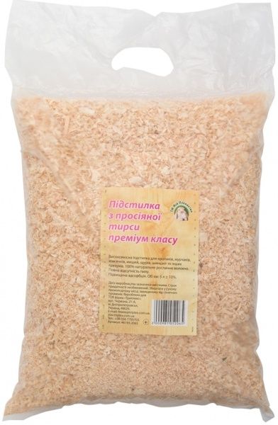 Підстилка для гризунів Мій Пухнастик деревна просіяна 5 л