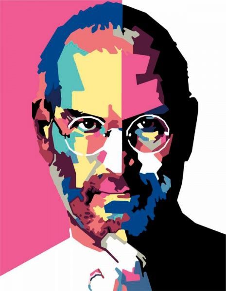 Картина по номерам Стив Джобс Rosa Start 