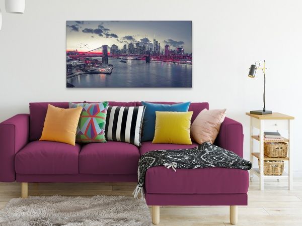 Репродукция New York 1145-Pano-2C02 80x150 см RozenfeldArt 