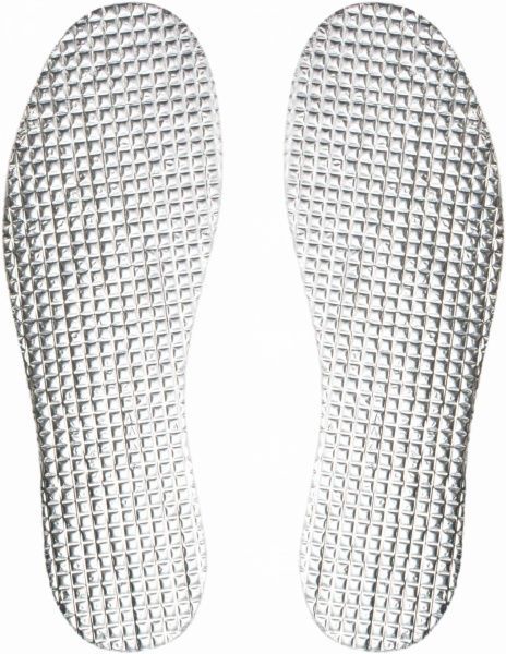 Стельки для обуви меховые с фольгой Роллі 42-43 бежевый