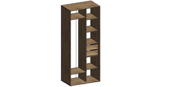 Блок шухляд Берегиня 1400х2200hх600 ДСП дуб артізан