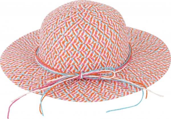 Шляпа No Name Цветная р.54 розовый 