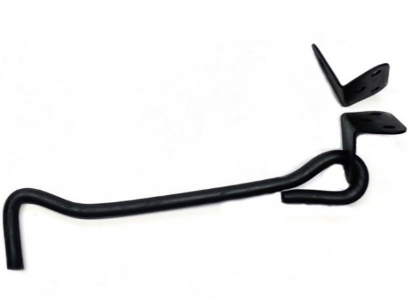 Гачок гаражний С1 200x8 мм Aspect 90016438 чорний