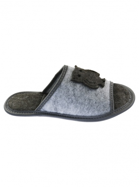 Тапки домашние FX Shoes FX shoes 2027 р.38/39 серый 