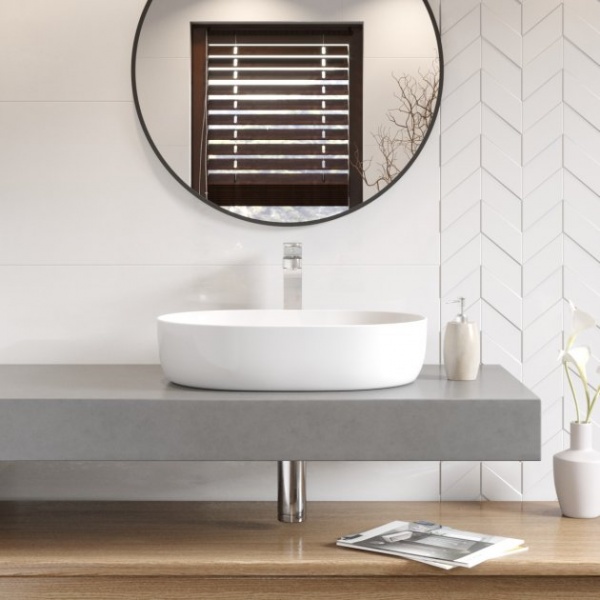 Умивальник Koller Pool Round RN-0600-WB 60х41,5х14 см