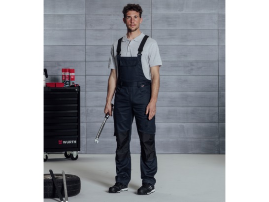 Полукомбинезон рабочий WURTH MODYF STAR CP р. XL M404300431 синий с серым
