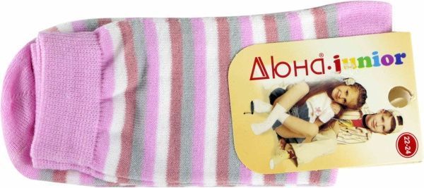 Шкарпетки дитячі Duna 4В 456 р.22–24 рожевий 