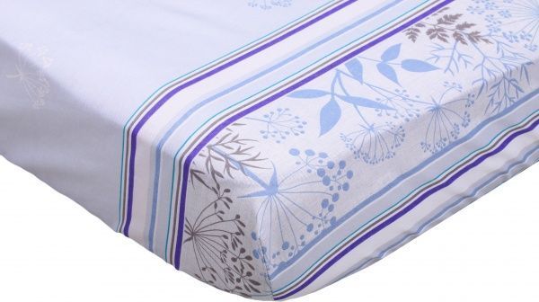 Простирадло на резинці бязь 140x200 см в асортименті Home Line 