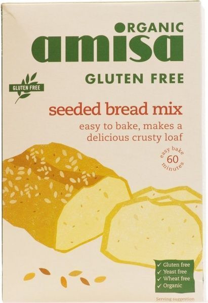 Смесь для выпекания зернового хлеба без глютена TM AMISA (8000019521269) 