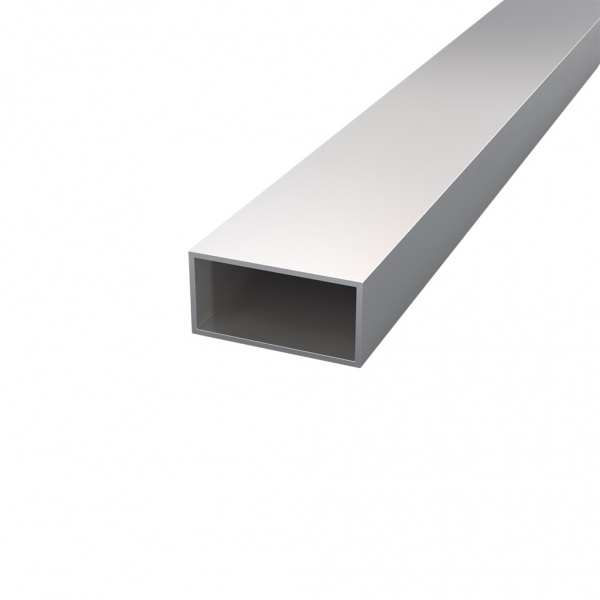 Труба прямокутна алюмінієва АЛЮПРО гладкий 10x401 мм 1000 мм анодована