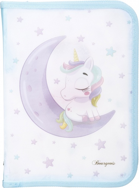 Папка на молнии В5+ 20x27,5x2 см 400 мкм Bourgeois ПП66 