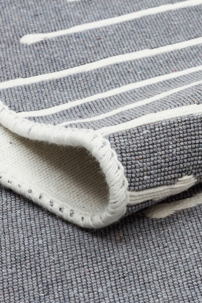 Ковер Ekohali Arya AR 15 Grey 120x180 см двусторонний 