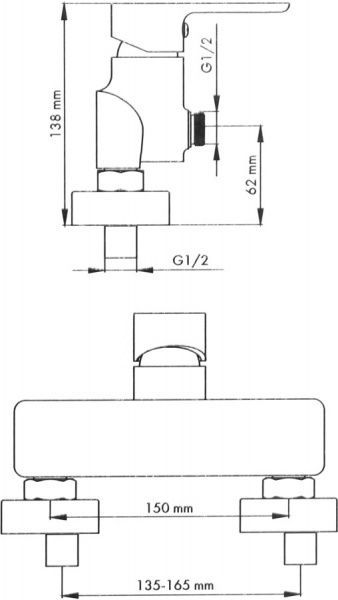 Смеситель для душа Scandispa Sif FF35219-4