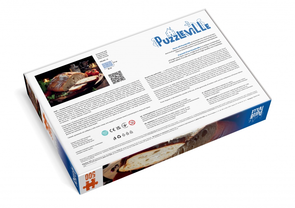 Пазл PUZZLEVILLE Запашний хліб 500 елементів PZL500_15