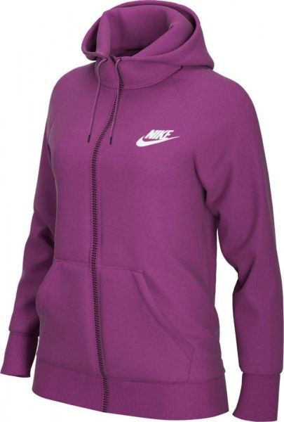Джемпер Nike ESSNTL HOODIE FZ FLC BV4122-564 р. M фіолетовий