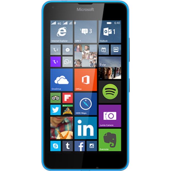 Смартфон Microsoft Lumia 640 cyan