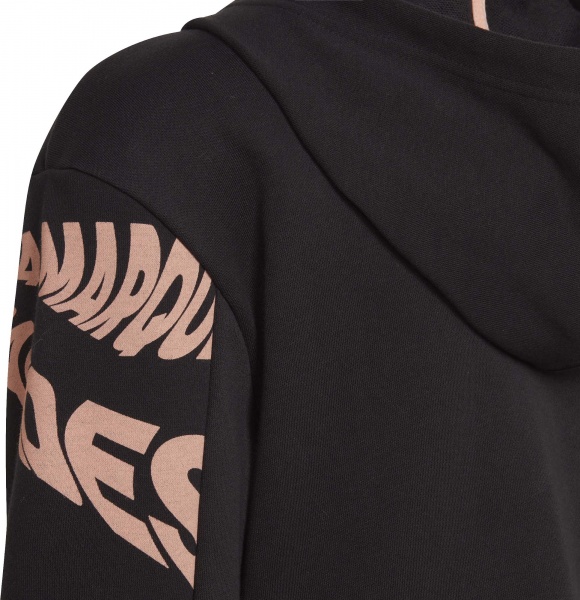 Спортивний костюм Adidas G HOODED CO TS GT6908 р. 164 чорний