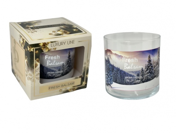 Свеча ароматическая Pako-If Luxury Line (М ) Fresh Balsam 420 г 