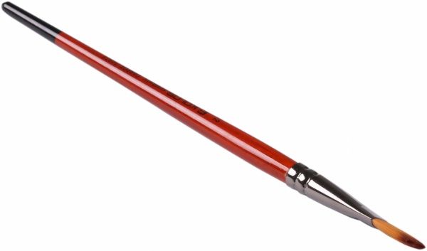 Кисть Carrot 1097F № 12 синтетика плоская KOLOS 