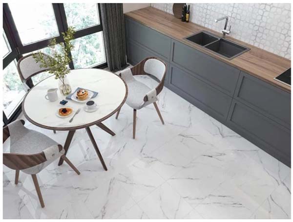 Плитка Golden Tile Marble Story white MS0870 40x40 см