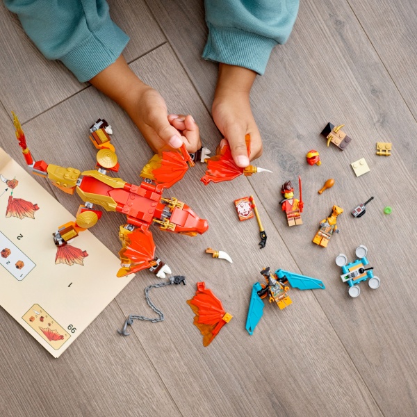 Конструктор LEGO NINJAGO Вогняний дракон Кая EVO 71762