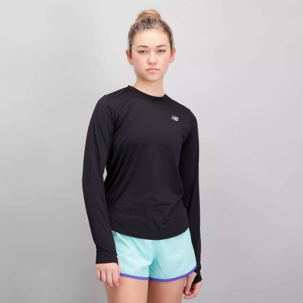 Футболка New Balance ACCELERATE LS WT11224BK р.M чорний