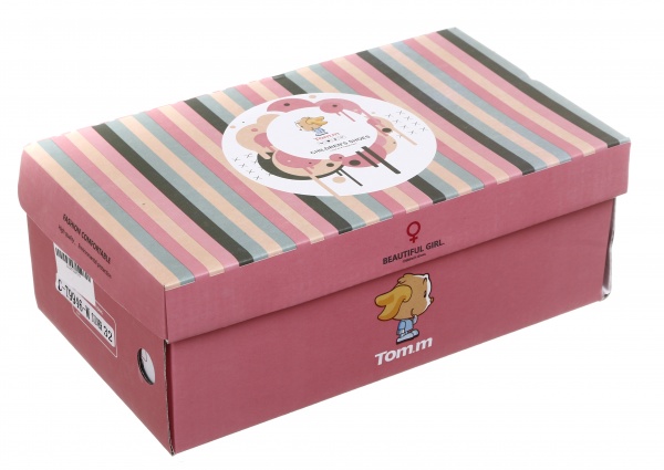 Босоножки для девочек ТОМ.М р.29 серебряный 9946M 