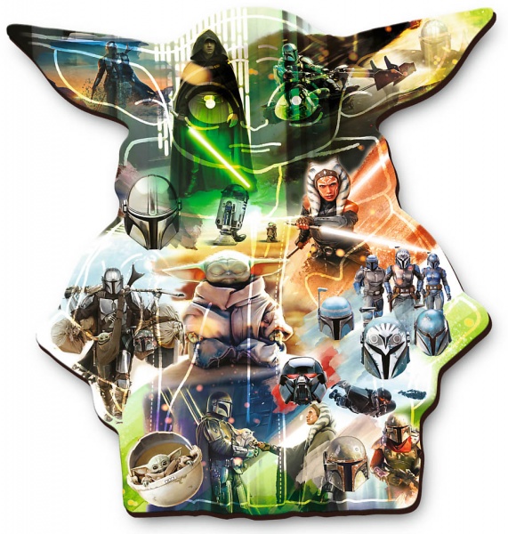 Пазли дерев’яні Trefl 505 Wood Craft Таємничий Ґроґу Марвел 20169