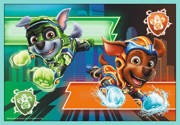 Пазл Trefl 10 в 1 Щенячий патруль 2 96002