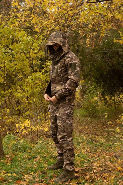 Брюки тактические LOGOS из Soft Shell р. XXL мультикам (04-10-00-0004) 