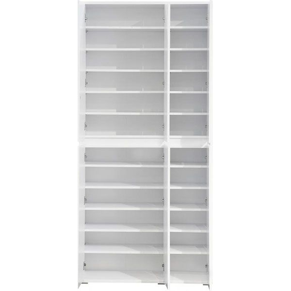 Тумба для обуви Софро ЛИВ 6Д 335x1000x2100 мм / белый 