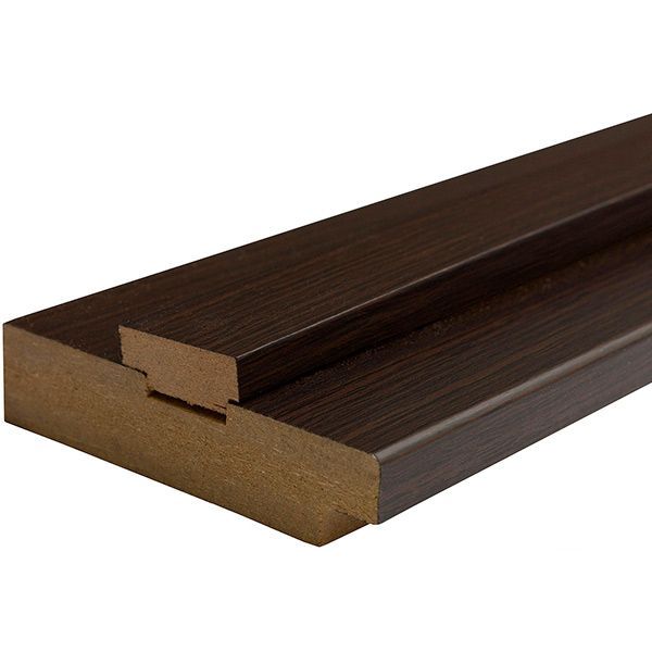 Дверная коробка ОМіС ламинированная под добор 80х33 мм венге