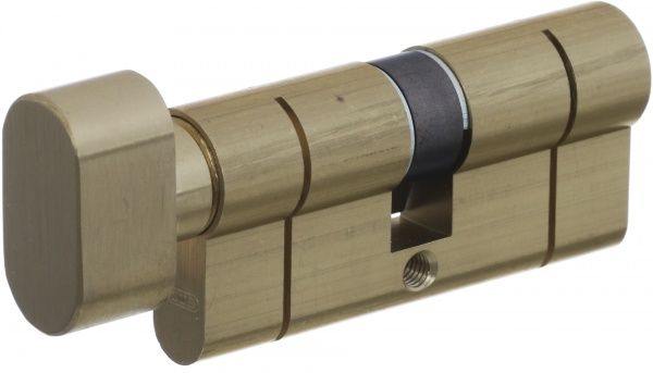 Цилиндр Abus KD6PS 35x35 ключ-вороток 70 мм матовая латунь