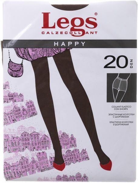 Колготки женские Legs 101 HAPPY 20 den daino р. 3 загар 