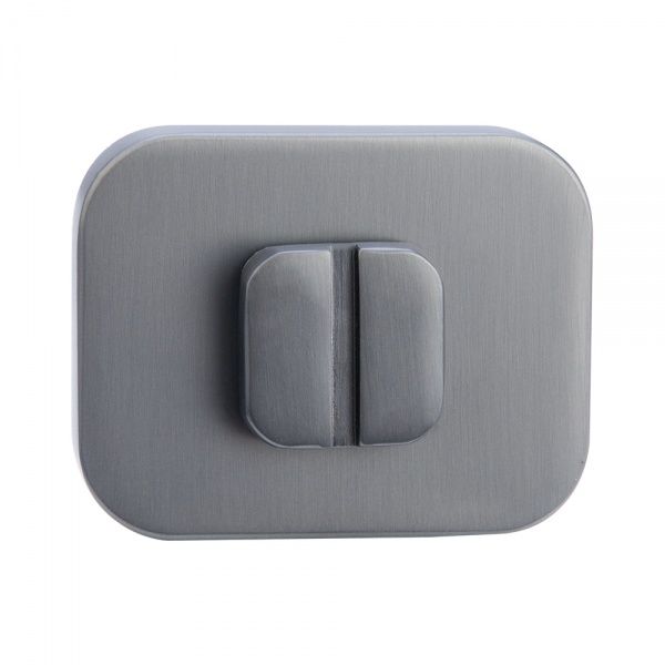 Накладка к замку MVM Накладка на замок под WC T16 в цвете МА матовый антрацит WC матовый антрацит