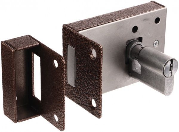 Дверний замок вхідний Мотор Січ ЗН1-114-6 клас 1 мідь