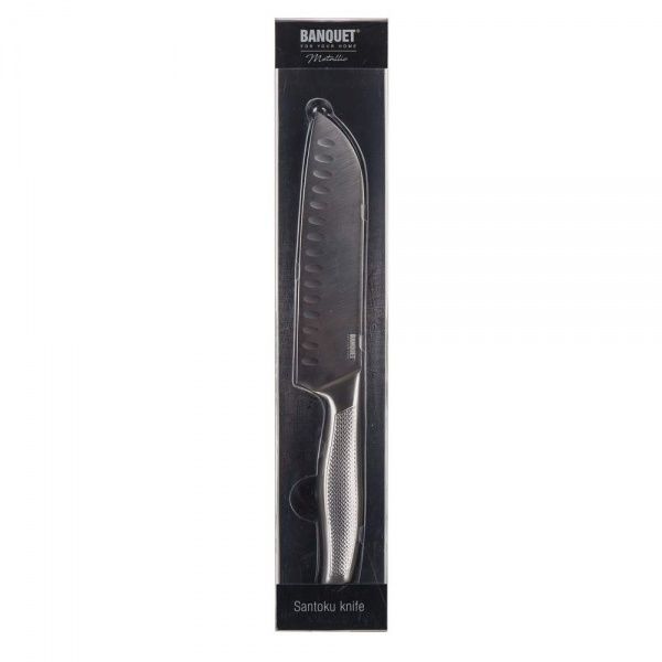 Нож сантоку 30,5 см Metallic Banquet