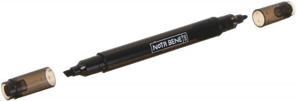 Фломастери двосторонні Фруктові аромати 12 кольорів Nota Bene