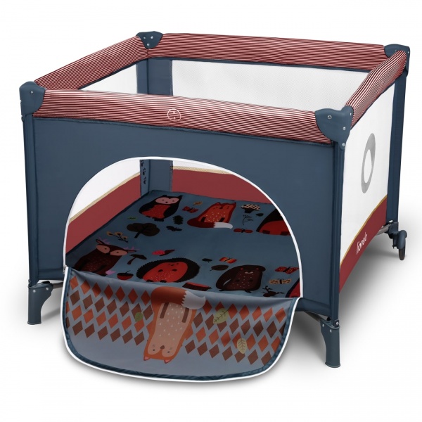 Ігровий манеж Lionelo Sofie cobalt red LO.SO04